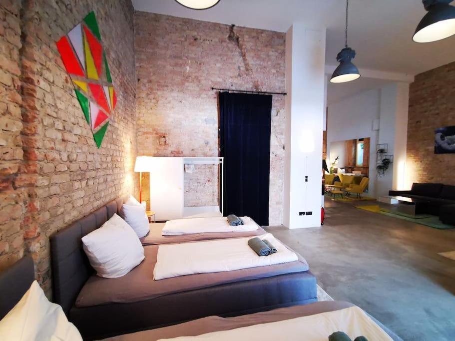 Sc 00 Loft By Rockchair L Superhost Status L Unique & Style Loft 205 Sqm 2 Floors Tablefootball Tabletennis 3 Bathrooms Boxspringbeds Welcomes You! Appartement